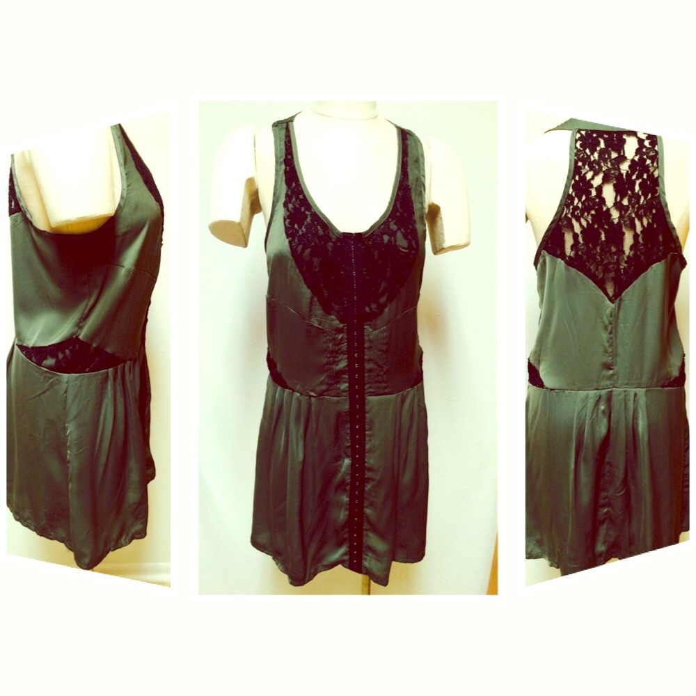 NWT! Green and black lace dress - Ally fashion (3 for $15)